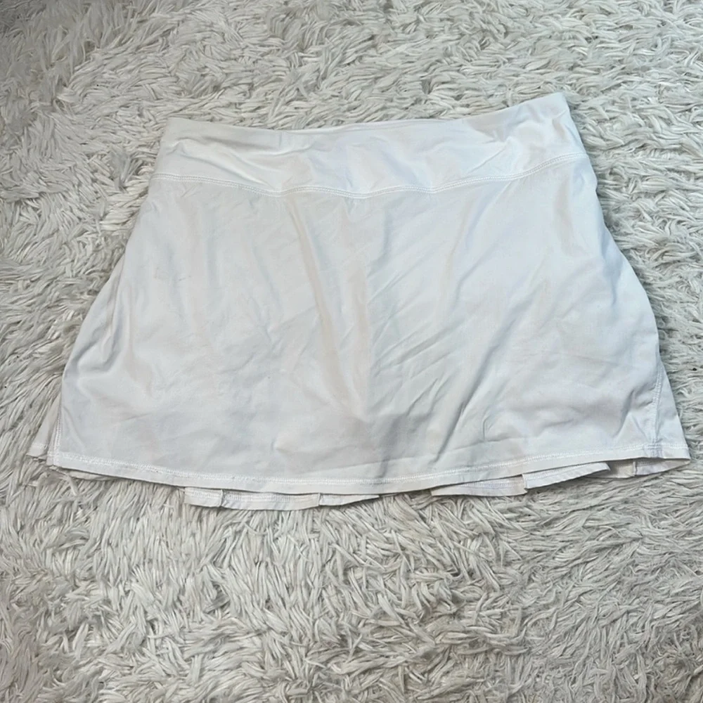 Lululemon Run: Pace Setter Skirt White